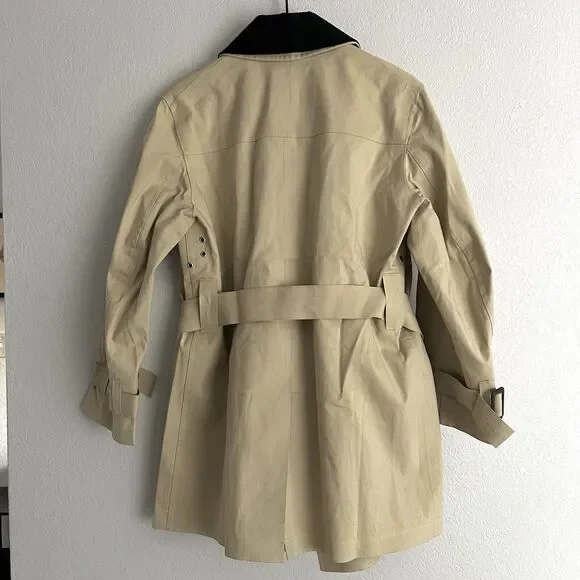Y's Yohji Yamamoto ARCHIVE Womens Trench Coat Jacket Size 4 Made in Japan - Picture 2 of 10